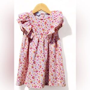Zara Kids Floral Texture Dress